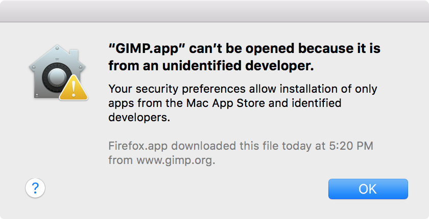 brew install for gimp on mac os x